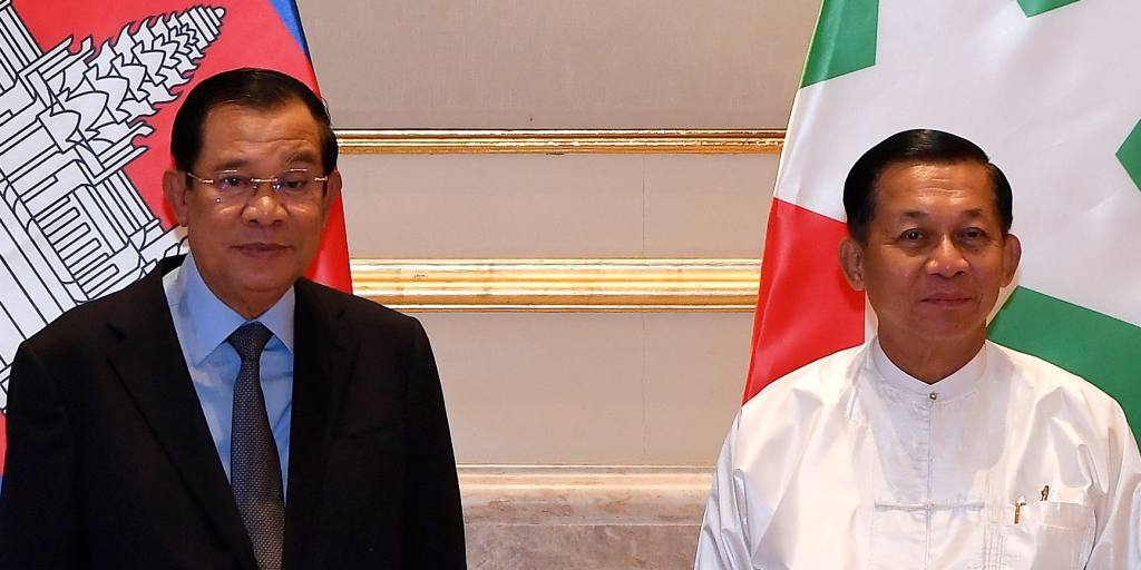 L'adhésion du Premier ministre cambodgien aux dirigeants militaires du Myanmar divise l'ASEAN