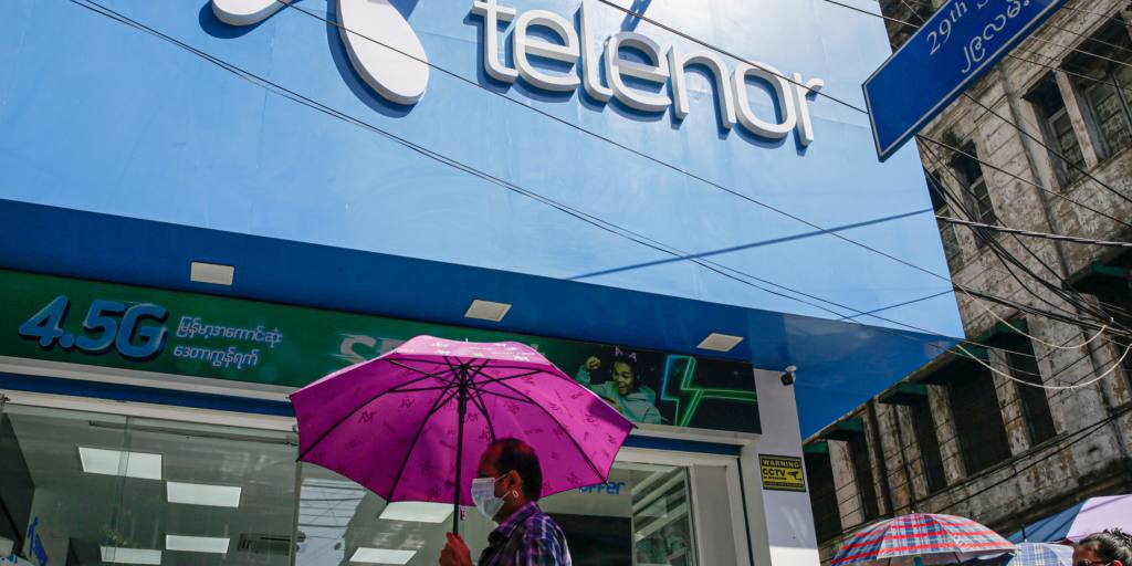 L'armée birmane approuve le départ de Norwegian Telenor