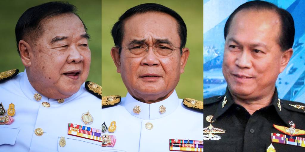 Le top trio thaïlandais des anciens chefs de l'armée marche-t-il vers le coucher du soleil ?