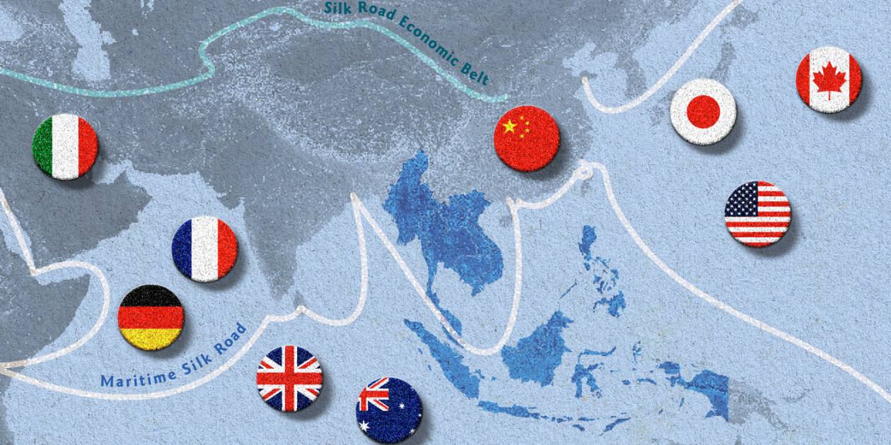 La route de la soie de l'ASEAN en Chine devient glissante alors que d'autres puissances s'y installent