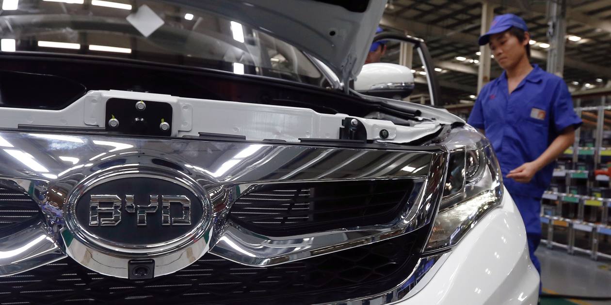 BYD construira 150 000 voitures par an en Thaïlande