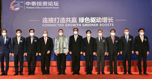 Le Premier ministre préside le Forum d’investissement Thaïlande-Chine