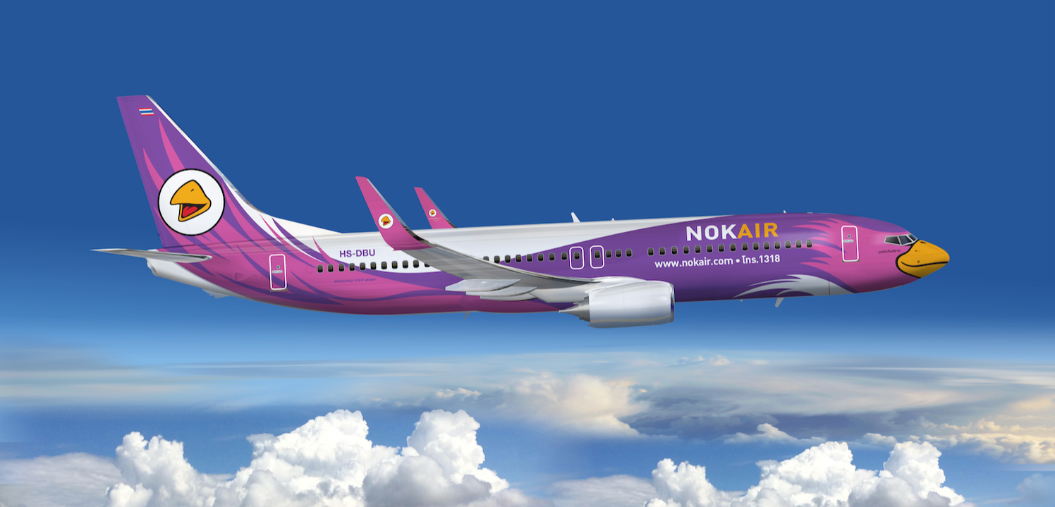 Nok Air volera de Hyderabad à Bangkok